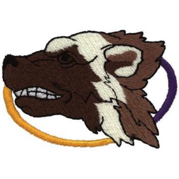 Picture of Wolverine Emblem Machine Embroidery Design