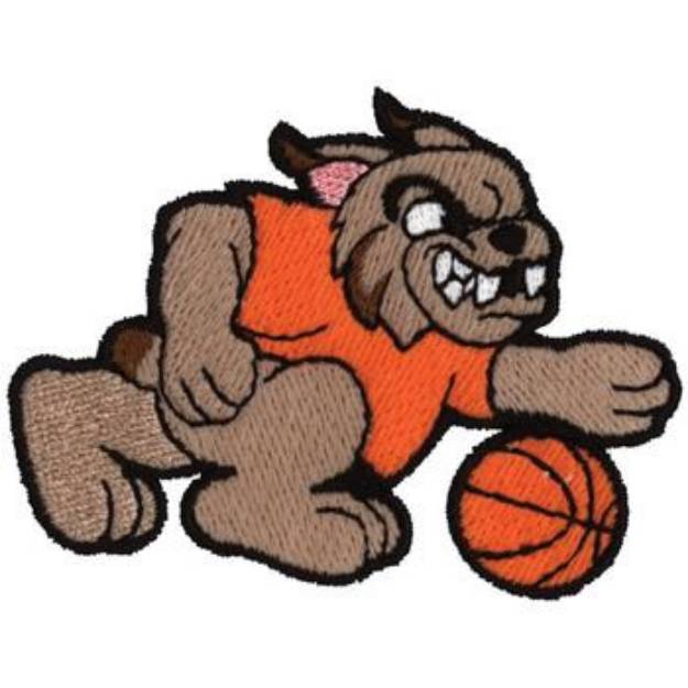 Picture of Wildcat Basketball Machine Embroidery Design