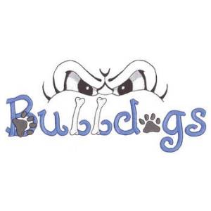 Picture of Bulldogs Eyes Machine Embroidery Design
