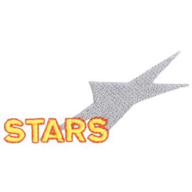 Picture of Star Mascot Machine Embroidery Design