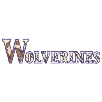 Wolverines Text Machine Embroidery Design