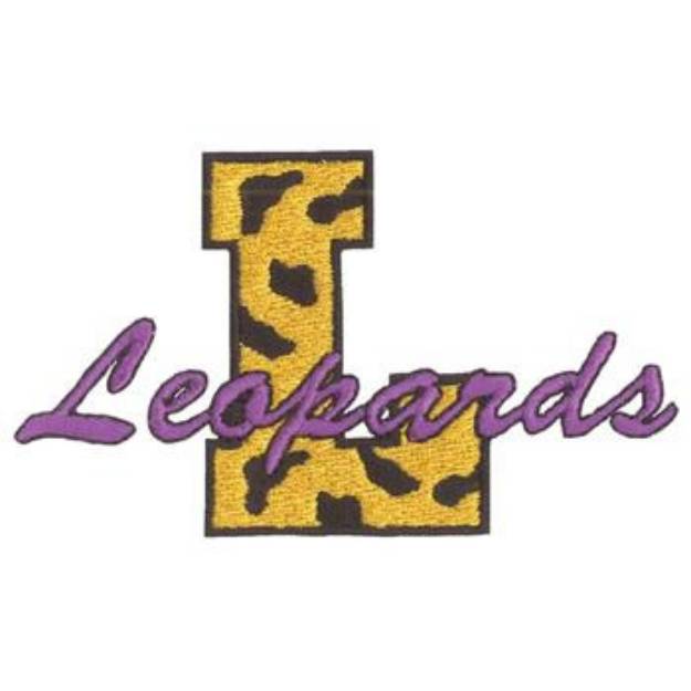 Picture of Leopards Machine Embroidery Design