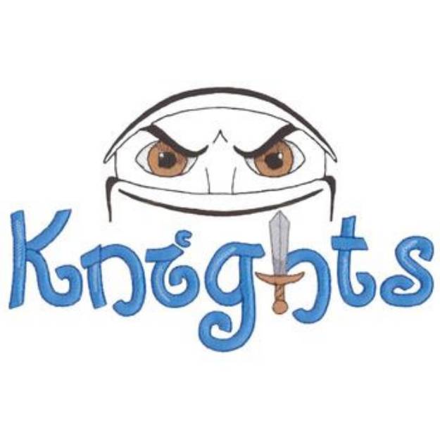 Picture of Knights Eyes Machine Embroidery Design