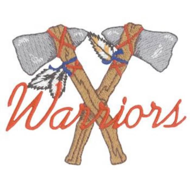 Picture of Warriors Machine Embroidery Design