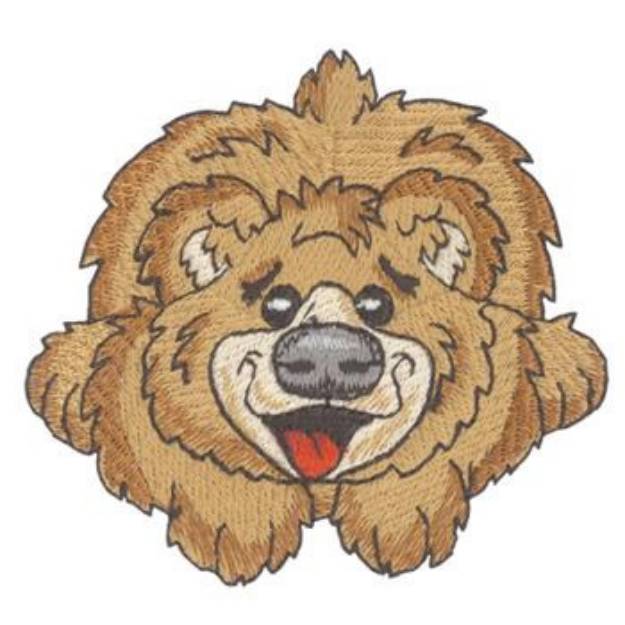 Picture of Cubs Mascot Machine Embroidery Design