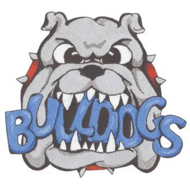 Picture of Hungry Bulldogs Machine Embroidery Design