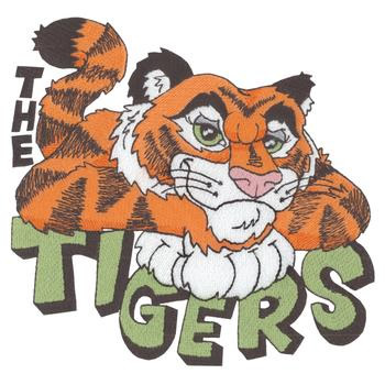 The Tigers Machine Embroidery Design