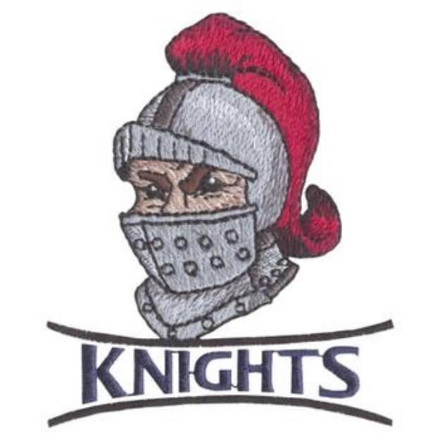 Picture of Knights Machine Embroidery Design