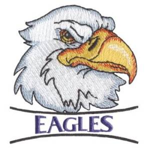 Picture of Eagles Machine Embroidery Design