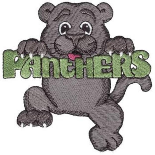 Picture of Dancing Panther Machine Embroidery Design