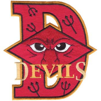 D for Devils Machine Embroidery Design