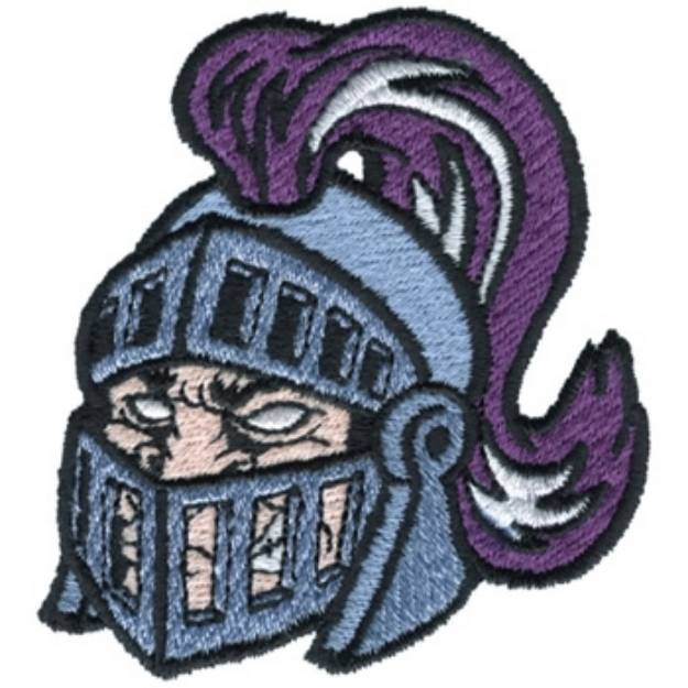 Picture of Knights Head Machine Embroidery Design