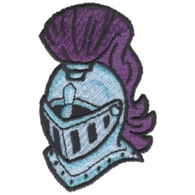 Picture of Knight Head Machine Embroidery Design