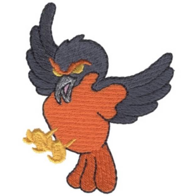 Picture of Landing Oriole Machine Embroidery Design