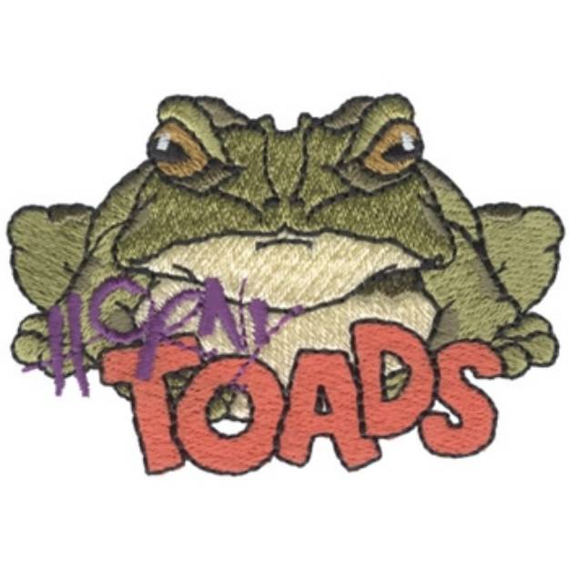 Picture of Horny Toads Machine Embroidery Design