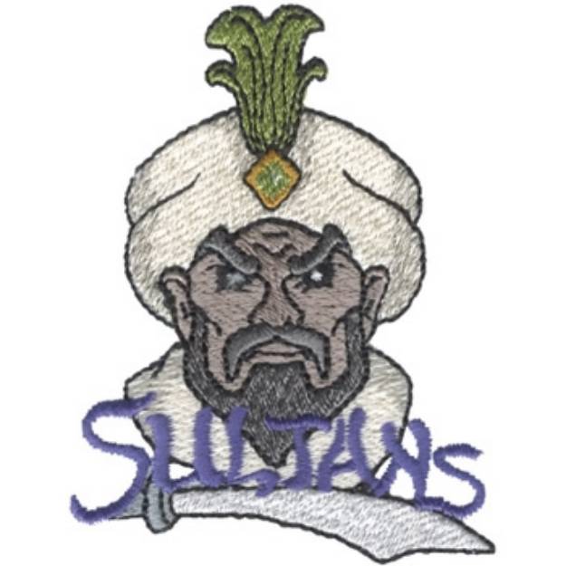 Picture of Sultans Machine Embroidery Design