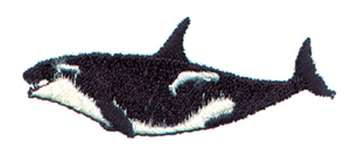 Killer Whale Machine Embroidery Design