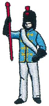 Marching Band Leader Machine Embroidery Design