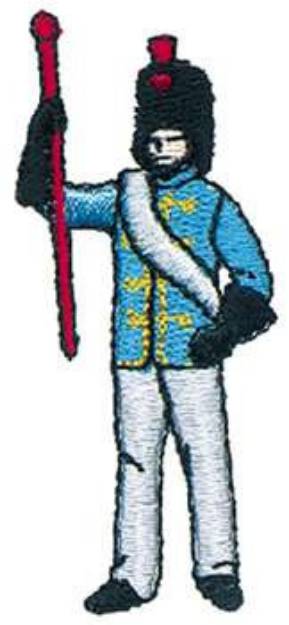 Picture of Marching Band Leader Machine Embroidery Design