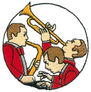 Picture of Jazz Players Machine Embroidery Design