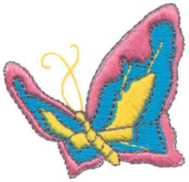 Picture of Pretty Butterfly Machine Embroidery Design