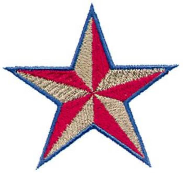 Picture of Pinwheel Star Machine Embroidery Design