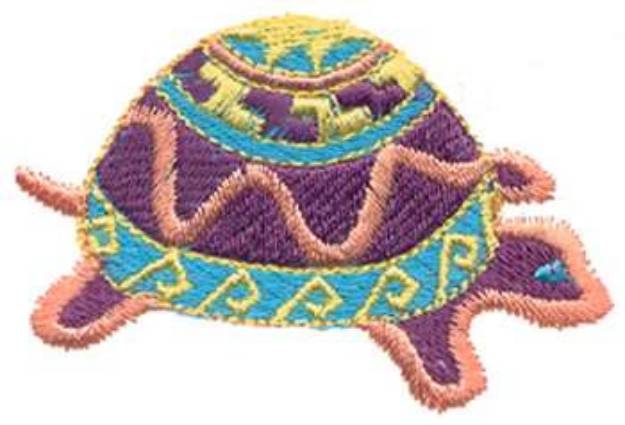Picture of Southwestern Turtle Machine Embroidery Design