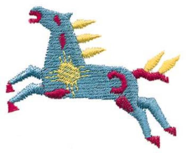 Picture of Southwestern Horse Machine Embroidery Design