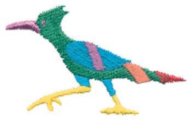 Picture of Southwestern Roadrunner Machine Embroidery Design