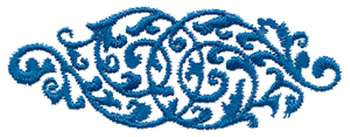 Paisley Scroll Machine Embroidery Design