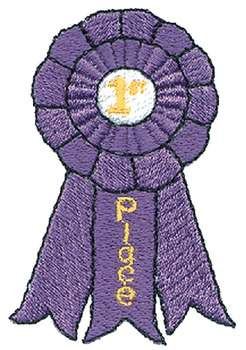 1st Place Ribbon Machine Embroidery Design
