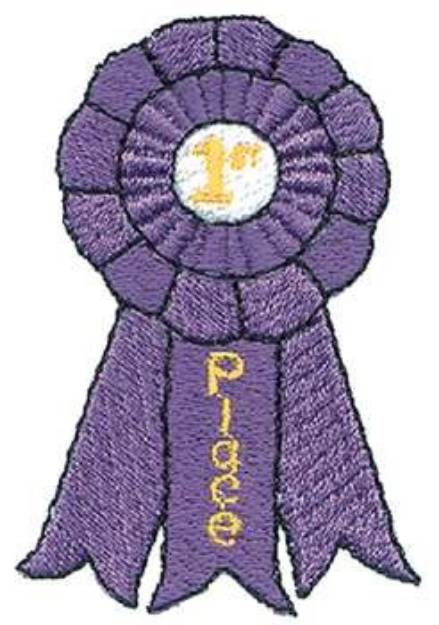 Picture of 1st Place Ribbon Machine Embroidery Design