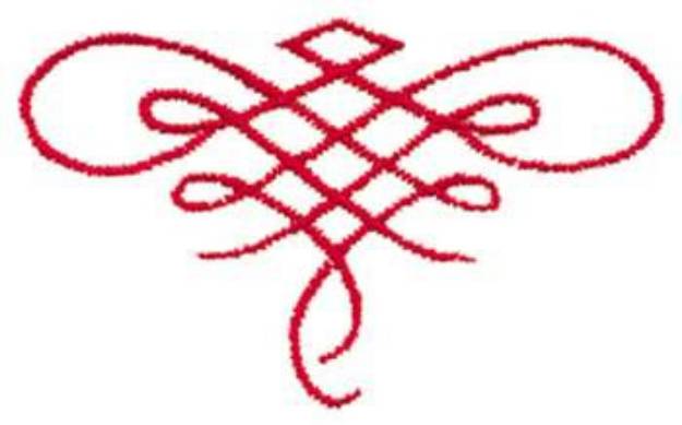 Picture of Scroll Machine Embroidery Design