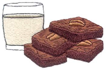 Brownies Machine Embroidery Design
