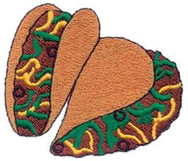 Picture of Tacos Machine Embroidery Design