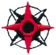 Picture of 1" Compass Machine Embroidery Design