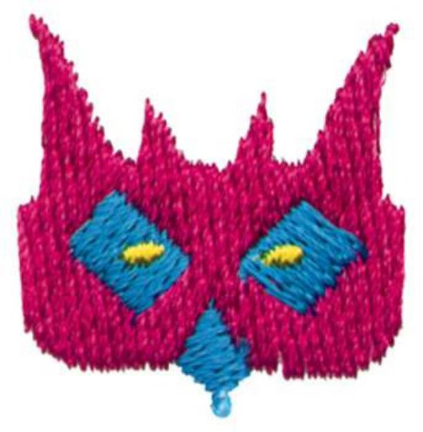 Picture of Mask Machine Embroidery Design