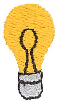 Light Bulb Machine Embroidery Design