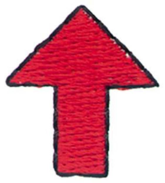 Picture of Up Arrow Machine Embroidery Design