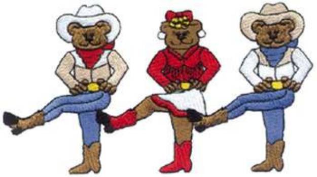 Picture of Line-dancing Machine Embroidery Design