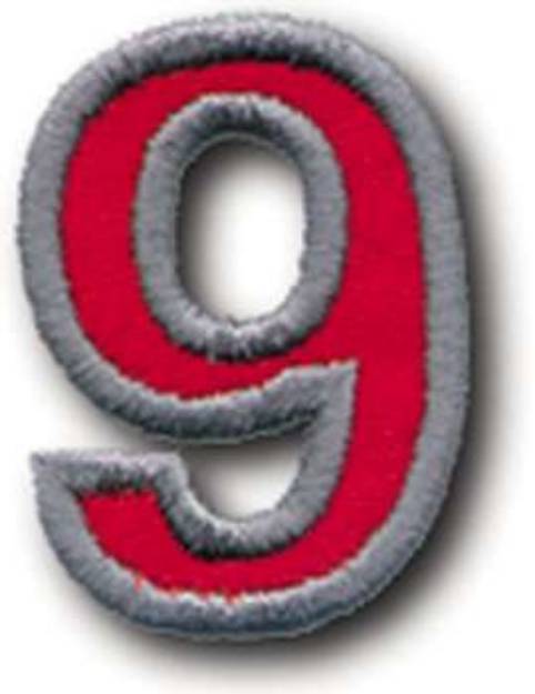 Picture of Athletic Number 9 Machine Embroidery Design