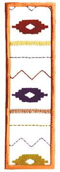 Southwest Letter I Machine Embroidery Design