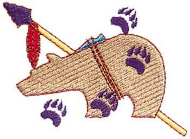 Picture of Bear Hunt Machine Embroidery Design