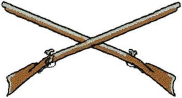 Picture of Kentucky Rifles Machine Embroidery Design