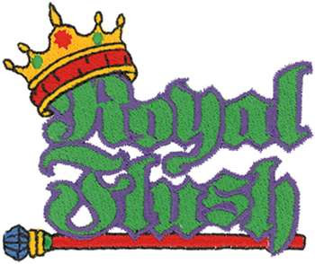 Royal Flush Machine Embroidery Design