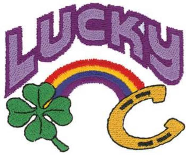 Picture of Lucky Logo Machine Embroidery Design