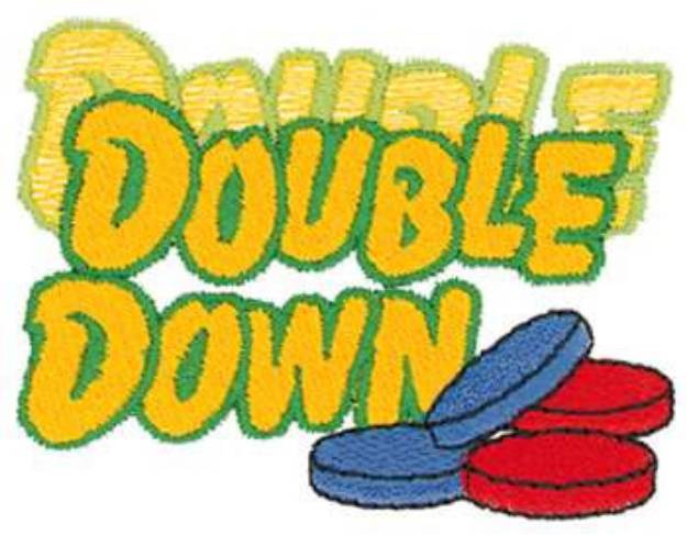 Picture of Double Down Machine Embroidery Design