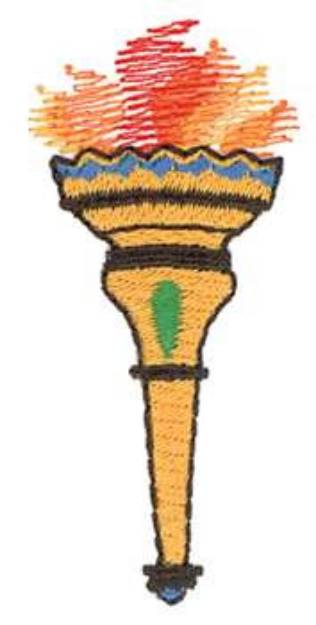 Picture of Torch Machine Embroidery Design