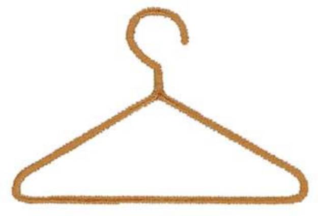 Picture of Clothes Hanger Machine Embroidery Design