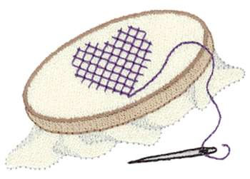 Cross Stitch Machine Embroidery Design